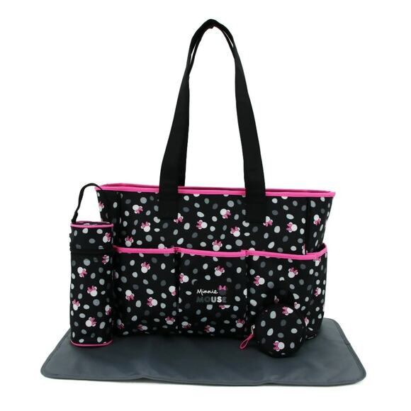 Disney Minnie Mouse 4 Piece Diaper Set - Picture 1 of 3